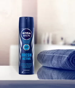NIVEA Men Fresh Active - 150 Ml - Deodorant Spray - 6 St - Voordeelverpakking -Nivea Winkel 1027x1200 20