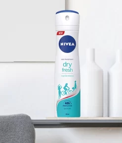 NIVEA Dry Fresh - 6 X 150ml - Voordeelverpakking - Deodorant Spray