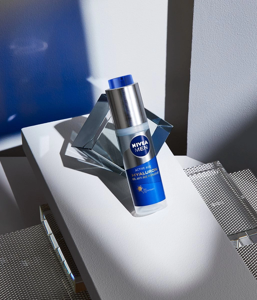 NIVEA MEN Hyaluron Hydraterende Anti-Age Gezichtsgel - 50ml 6 NIVEA MEN Hyaluron Hydraterende Anti-Age Gezichtsgel - 50ml - Afbeelding 6