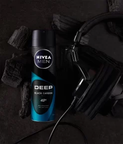 NIVEA MEN Deep Black Carbon Beat Spray - Ant-transpirant - Voordeelverpakking 6 X 150 ML 8 NIVEA MEN Deep Black Carbon Beat Spray - Ant-transpirant - Voordeelverpakking 6 X 150 ML -Nivea Winkel 1027x1200 6