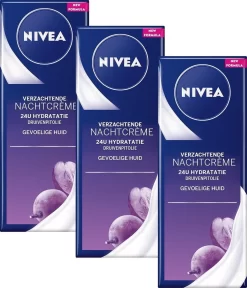 NIVEA Essentials Sensitive - 3 X 50 Ml - Nachtcrème 8 NIVEA Essentials Sensitive - 3 X 50 Ml - Nachtcrème -Nivea Winkel 1030x1200
