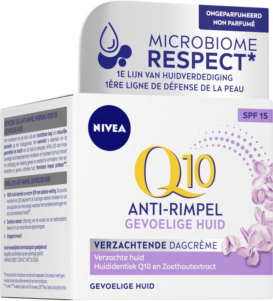 NIVEA Q10 POWER Sensitive Dagcrème - 50 Ml - SPF 15 2 NIVEA Q10 POWER Sensitive Dagcrème - 50 Ml - SPF 15 - Afbeelding 2