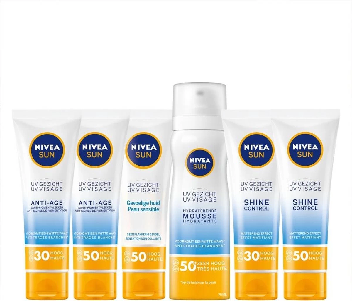NIVEA SUN Gezicht Sensitive Zonnecrème Gezicht SPF 50 - Gevoelige Huid - 50 Ml 7 NIVEA SUN Gezicht Sensitive Zonnecrème Gezicht SPF 50 - Gevoelige Huid - 50 Ml - Afbeelding 7