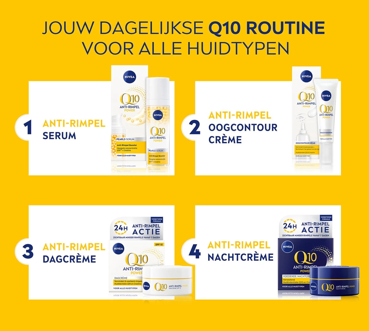 NIVEA Q10POWER Anti-Rimpel Replenishing Pearls - 30 Ml - Serum 3 NIVEA Q10POWER Anti-Rimpel Replenishing Pearls - 30 Ml - Serum - Afbeelding 3