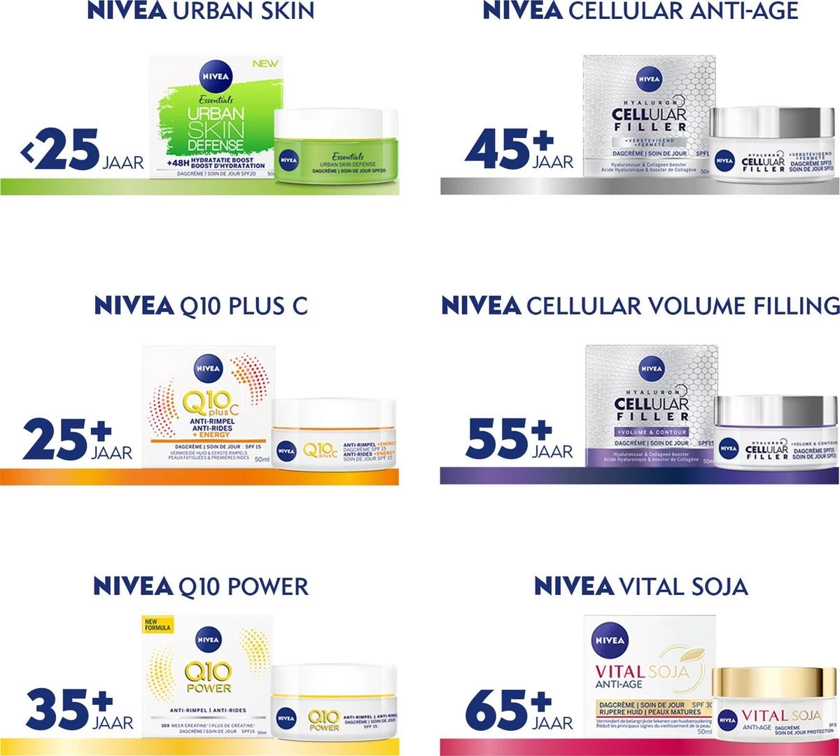 NIVEA VITAL Soja Anti-Age - 50 Ml - Nachtcrème 5 NIVEA VITAL Soja Anti-Age - 50 Ml - Nachtcrème - Afbeelding 5