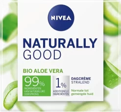 Nivea Naturally Good Dagcrème - 50 Ml - Met Biologische Aloë Vera -Nivea Winkel 1200x1107