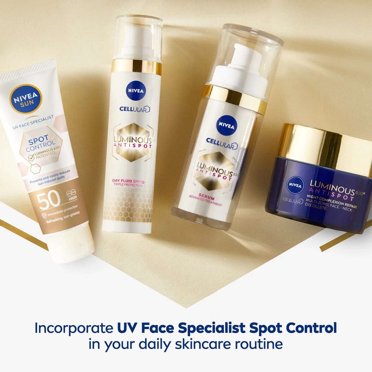 NIVEA SUN Luminous Gezicht Zonnebrand Anti-Pigment - SPF50 40 Ml 10 NIVEA SUN Luminous Gezicht Zonnebrand Anti-Pigment - SPF50 40 Ml - Afbeelding 10
