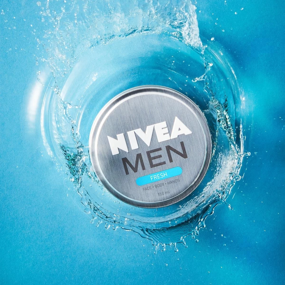 NIVEA MEN FRESH Hydratatie Van Gezicht, Lichaam En Handen -150ml 6 NIVEA MEN FRESH Hydratatie Van Gezicht, Lichaam En Handen -150ml - Afbeelding 6