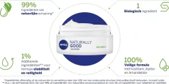 Nivea Naturally Good Dagcrème Gevoelige Huid - 50 Ml - Met Bio Kamille -Nivea Winkel 1200x596 3