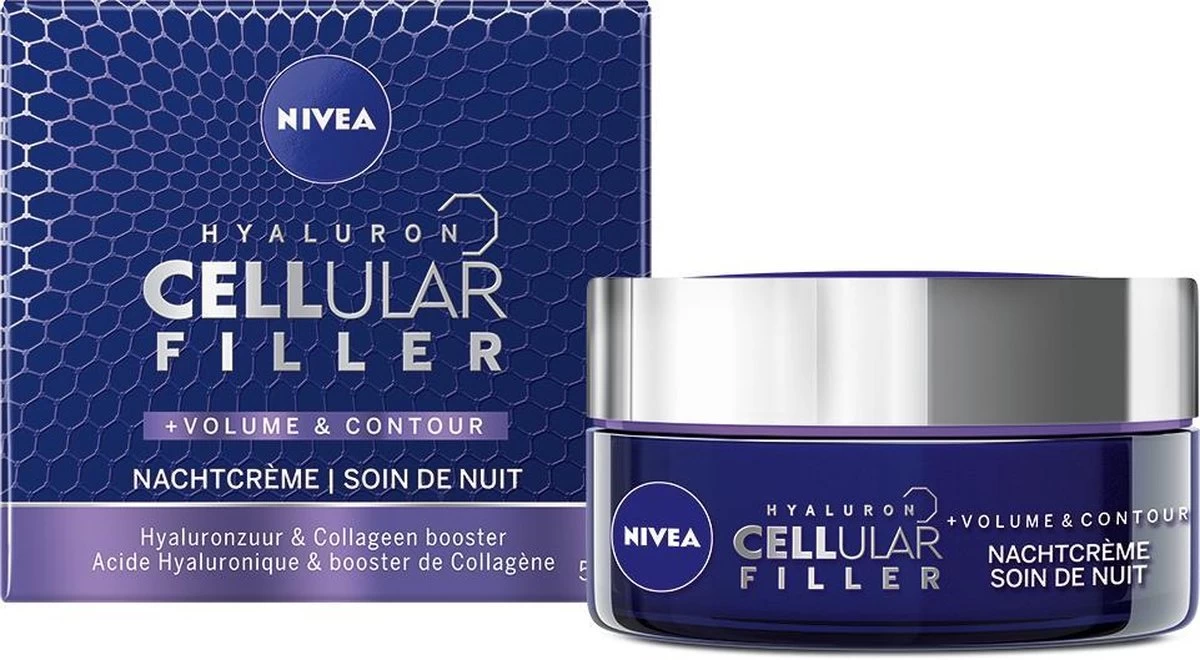 NIVEA CELLular Anti-Age Volume Filling - 50 Ml - Nachtcrème 6 NIVEA CELLular Anti-Age Volume Filling - 50 Ml - Nachtcrème - Afbeelding 6