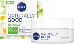 Nivea Naturally Good Dagcrème Gevoelige Huid - 50 Ml - Met Bio Kamille
