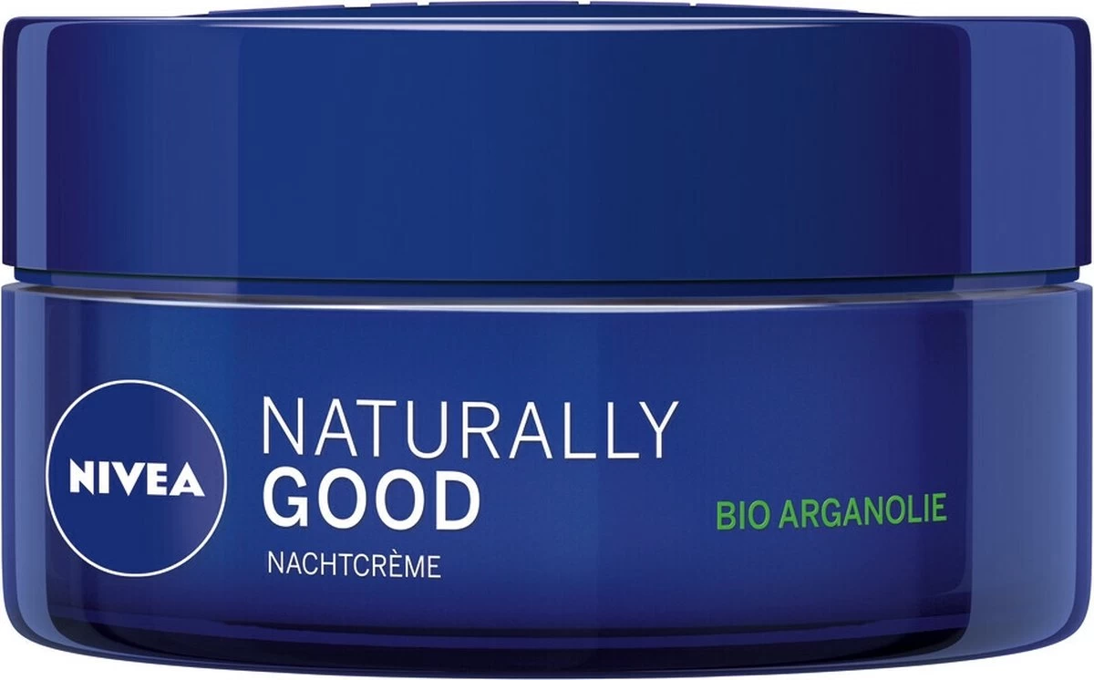 NIVEA Naturally Good Nachtcrème - 50 Ml - Met Bio Arganolie 8 NIVEA Naturally Good Nachtcrème - 50 Ml - Met Bio Arganolie - Afbeelding 8