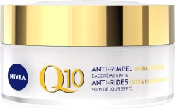 NIVEA Q10 Power +Extra Voedend Anti-Rimpel Dagcrème - Droge Huid - 50 Ml