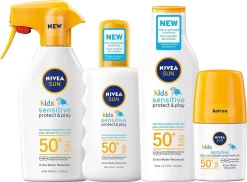 Nivea Sun Babies & Kids Sensitive Protect Zonnespray SPF50+ 270 Ml -Nivea Winkel 1200x886 1