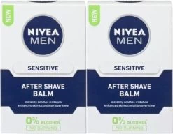 Nivea Men Sensitive After Shave Balsem - Duopak - 2 X 100 Ml