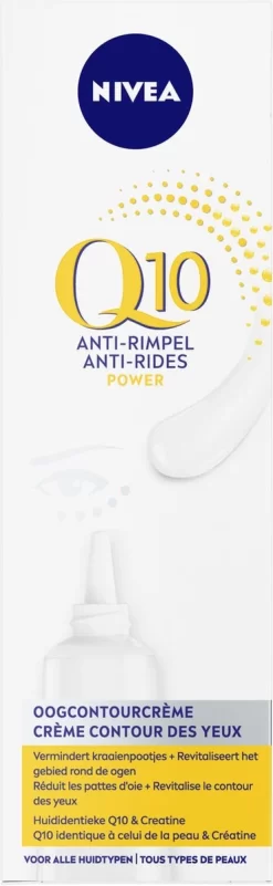 NIVEA Q10POWER - 15 Ml - Oogcontourcrème -Nivea Winkel 370x1200