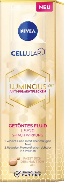 NIVEA Cellular Luminous Anti-pigmentvlekken 4005900884152 Gezichtsserum 40 Ml Vrouwen -Nivea Winkel 425x1200 2