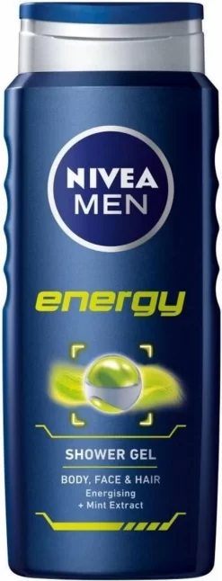 NIVEA MEN Energy - 6x 500 Ml - Voordeelverpakking - Douchegel -Nivea Winkel 459x1200