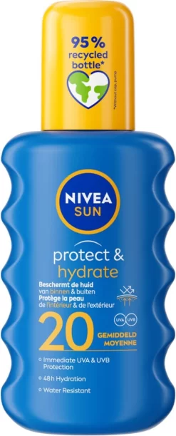 NIVEA SUN Protect & Hydrate Zonnespray SPF 20 - 200 Ml 7 NIVEA SUN Protect & Hydrate Zonnespray SPF 20 - 200 Ml -Nivea Winkel 484x1200 1