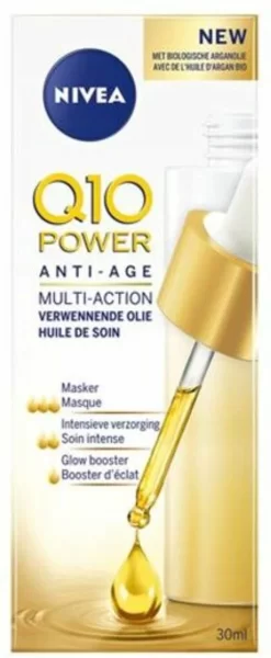 NIVEA Q10 Power Anti-Age Gezichtsolie - Anti-rimpel - Droge Huid - 30 Ml 11 NIVEA Q10 Power Anti-Age Gezichtsolie - Anti-rimpel - Droge Huid - 30 Ml -Nivea Winkel 494x1200