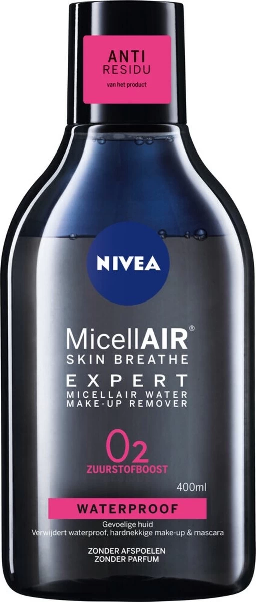 NIVEA Expert Make-up Remover - 400ml - Micellair Water 1 NIVEA Expert Make-up Remover - 400ml - Micellair Water
