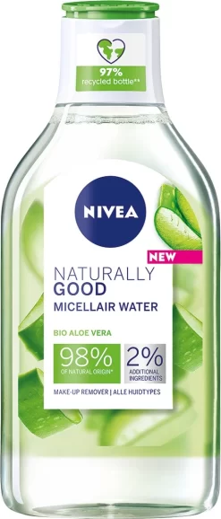 NIVEA Naturally Good Micellair Water Met Biologische Aloë Vera - 400ml -Nivea Winkel 513x1200