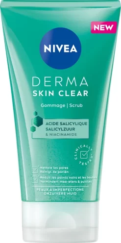 NIVEA Derma Active Skin Clear Anti-blackheads Scrub - 150ml