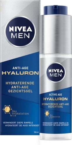 NIVEA MEN Hyaluron Hydraterende Anti-Age Gezichtsgel - 50ml 17 NIVEA MEN Hyaluron Hydraterende Anti-Age Gezichtsgel - 50ml -Nivea Winkel 597x1200