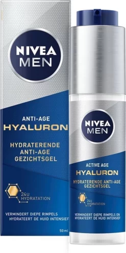 NIVEA MEN Hyaluron Hydraterende Anti-Age Gezichtsgel - 50ml 15 NIVEA MEN Hyaluron Hydraterende Anti-Age Gezichtsgel - 50ml -Nivea Winkel 598x1200