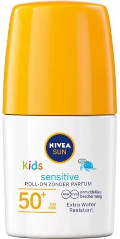 NIVEA SUN Babies & Kids Sensitive Roll-On Zonnebrand SPF 50+ - 50 Ml
