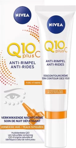 NIVEA Q10plusC Anti-Rimpel +Energy Oogcontourcrème -Nivea Winkel 617x1200