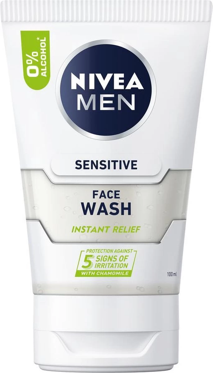 NIVEA MEN Sensitive Reinigingsgel - Face Wash - 100 Ml 1 NIVEA MEN Sensitive Reinigingsgel - Face Wash - 100 Ml