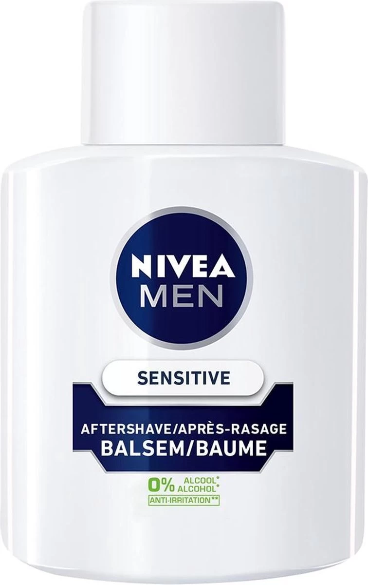 NIVEA MEN Sensitive Aftershave Balsem - 100 Ml 4 NIVEA MEN Sensitive Aftershave Balsem - 100 Ml - Afbeelding 4