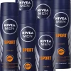 NIVEA MEN Sport - 6 X 150 Ml - Voordeelverpakking - Deodorant Spray