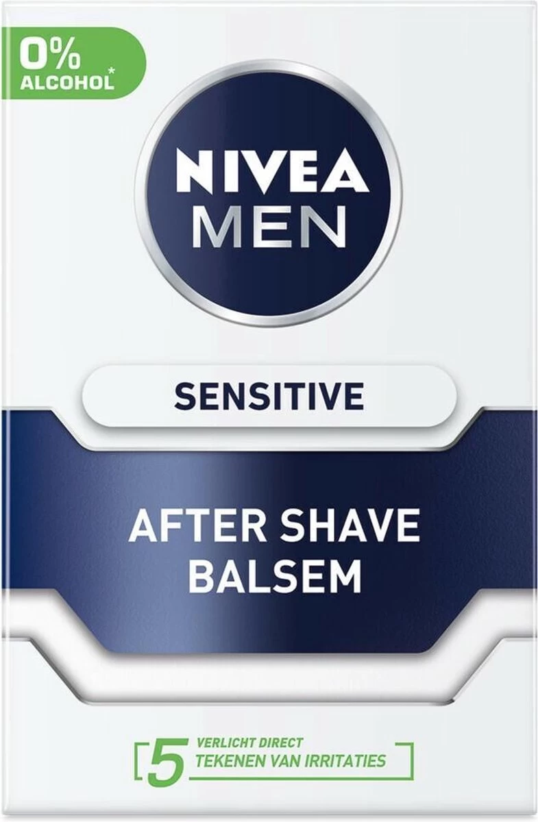 NIVEA MEN Sensitive Aftershave Balsem - 100 Ml 3 NIVEA MEN Sensitive Aftershave Balsem - 100 Ml - Afbeelding 3