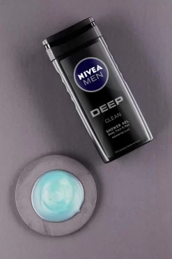NIVEA MEN DEEP Clean Shower Gel - 6 X 250 Ml - Voordeelverpakking - Douchegel -Nivea Winkel 800x1200 1