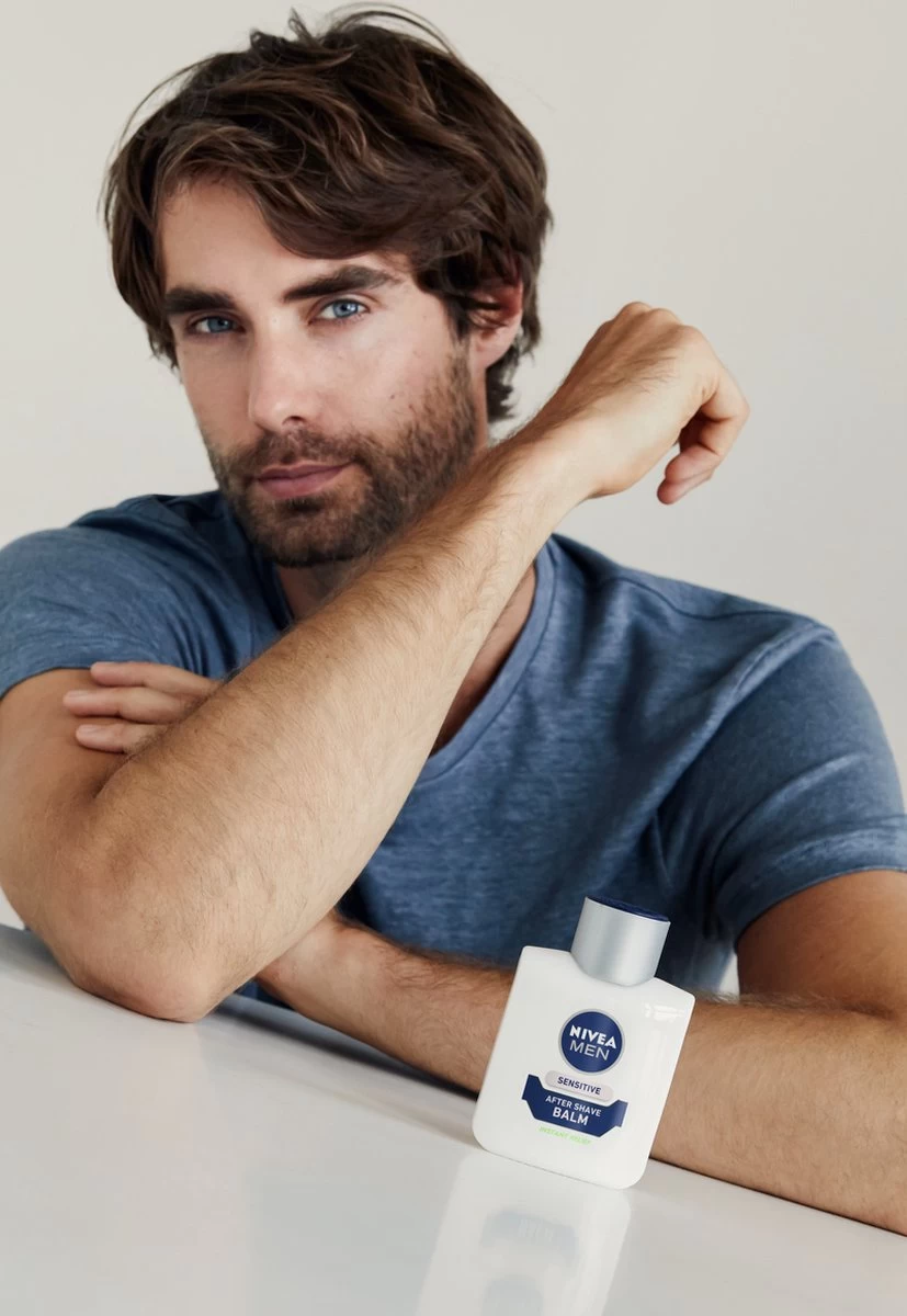 NIVEA MEN Sensitive Aftershave Balsem - 100 Ml 5 NIVEA MEN Sensitive Aftershave Balsem - 100 Ml - Afbeelding 5