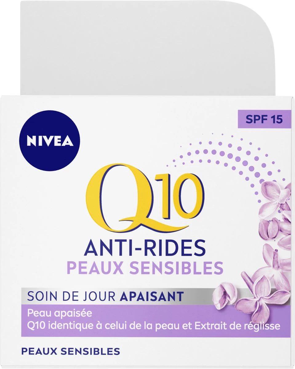 NIVEA Q10 POWER Sensitive Dagcrème - 50 Ml - SPF 15 3 NIVEA Q10 POWER Sensitive Dagcrème - 50 Ml - SPF 15 - Afbeelding 3