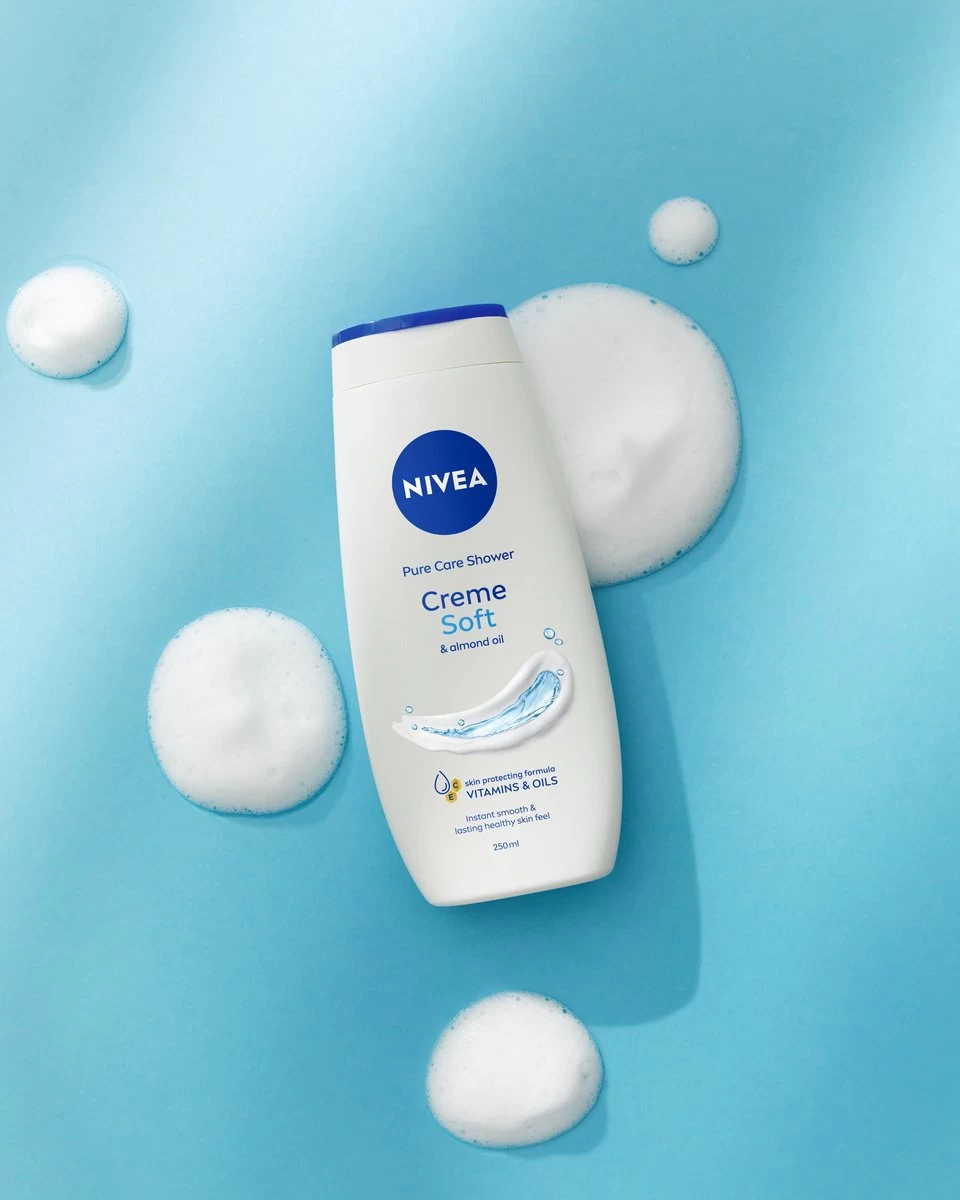 NIVEA Crème Soft - 6 X 250 Ml - Voordeelverpakking - Douchecrème 2 NIVEA Crème Soft - 6 X 250 Ml - Voordeelverpakking - Douchecrème - Afbeelding 2