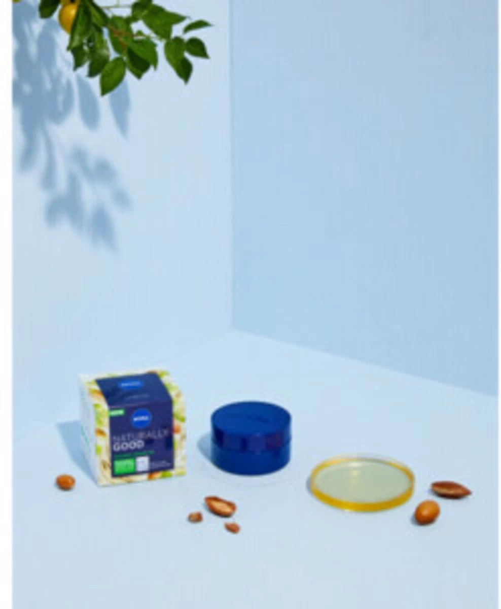 NIVEA Naturally Good Nachtcrème - 50 Ml - Met Bio Arganolie 6 NIVEA Naturally Good Nachtcrème - 50 Ml - Met Bio Arganolie - Afbeelding 6