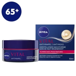 Nivea Vital Anti-Rimpel 65+ Herstellende Nachtcrème