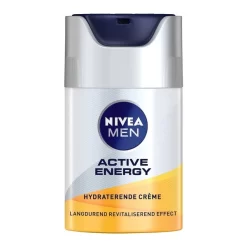 Nivea Men Active Energy Hydraterende Gezichtscrème 6 Nivea Men Active Energy Hydraterende Gezichtscrème -Nivea Winkel prd front 1451556 3 600x600 1