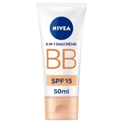 Nivea Essentials 5-in-1 BB Cream Light SPF15 Dagcrème 7 Nivea Essentials 5-in-1 BB Cream Light SPF15 Dagcrème -Nivea Winkel prd front 2636110 3 600x600 1