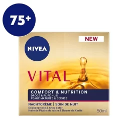 Nivea Vital Comfort & Nutrition 75+ Nachtcrème
