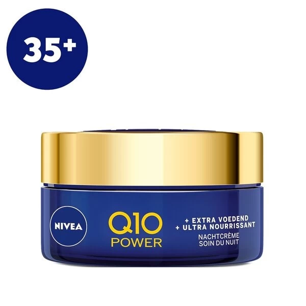 Nivea Q10 Power 35+ Anti-Rimpel + Extra Voedende Nachtcrème 3 Nivea Q10 Power 35+ Anti-Rimpel + Extra Voedende Nachtcrème - Afbeelding 3