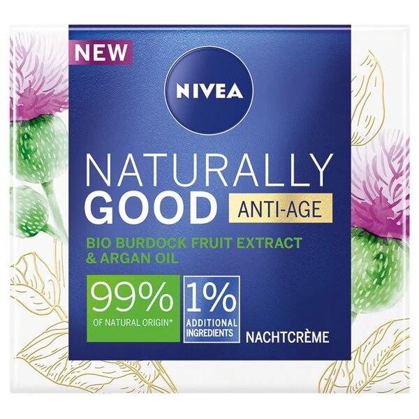 Nivea Naturally Good Anti-Age Nachtcrème 1 Nivea Naturally Good Anti-Age Nachtcrème