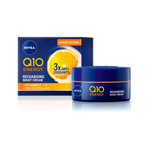 Nivea Q10 Energy Recharge Anti-rimpel Nachtcrème 2 Nivea Q10 Energy Recharge Anti-rimpel Nachtcrème - Afbeelding 2