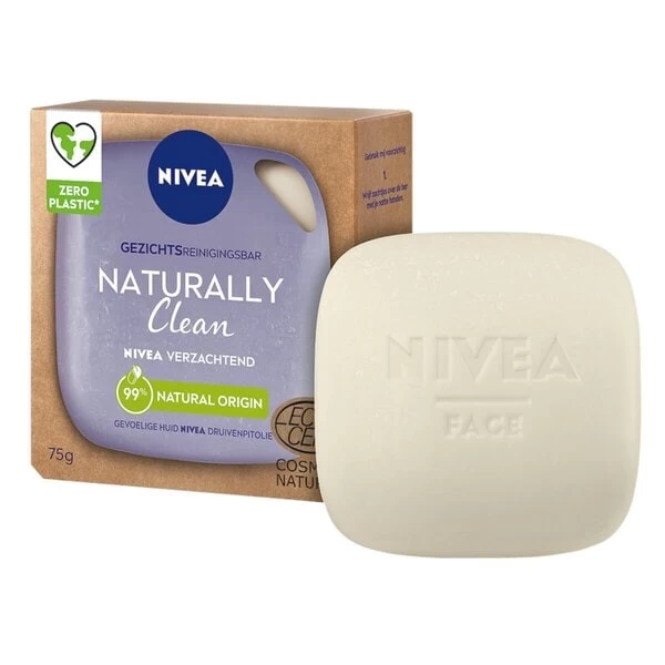 Nivea Naturally Clean Verzachtende Reinigingsbar 2 Nivea Naturally Clean Verzachtende Reinigingsbar - Afbeelding 2