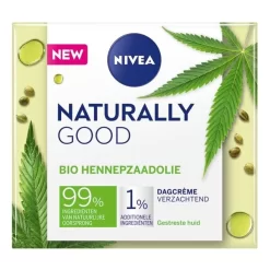 Nivea Naturally Good Bio Hennepzaadolie Verzachtende Dagcrème