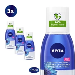 Nivea Double Effect Waterproof Oogmake-upremover